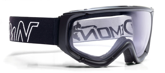 Night ski goggles with transparent lens matrix