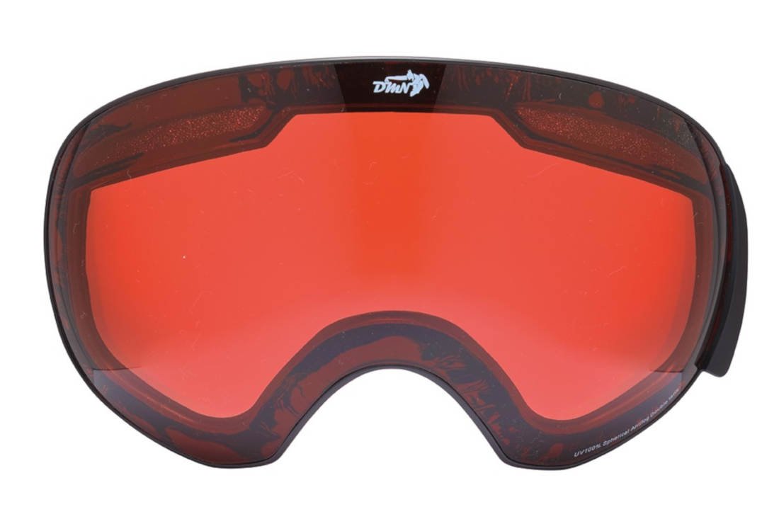 orange lens for magnetic ski and snowboard goggle