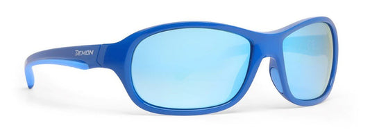 Sports glasses for children blue mirrored lenses