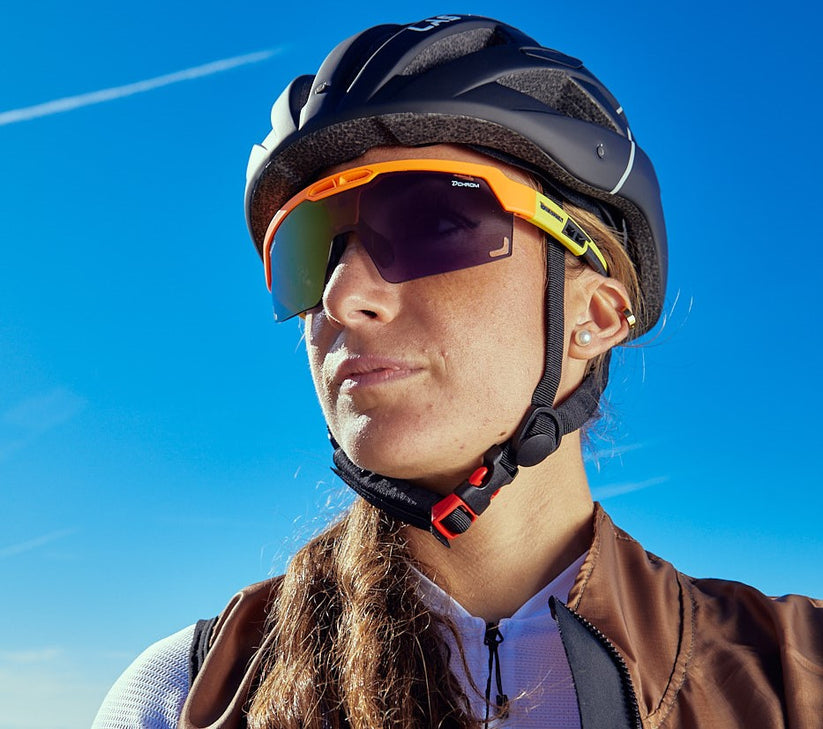 womens glasses for road cycling with photochromic lens speed vent model